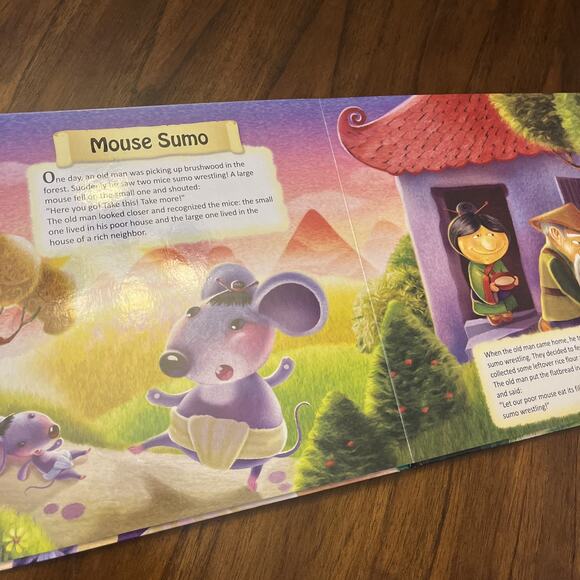 AZ Books “Asian Fairy Tales” Board Book Famous Stories Age 3+ Kidcore Library - Picture 7 of 7